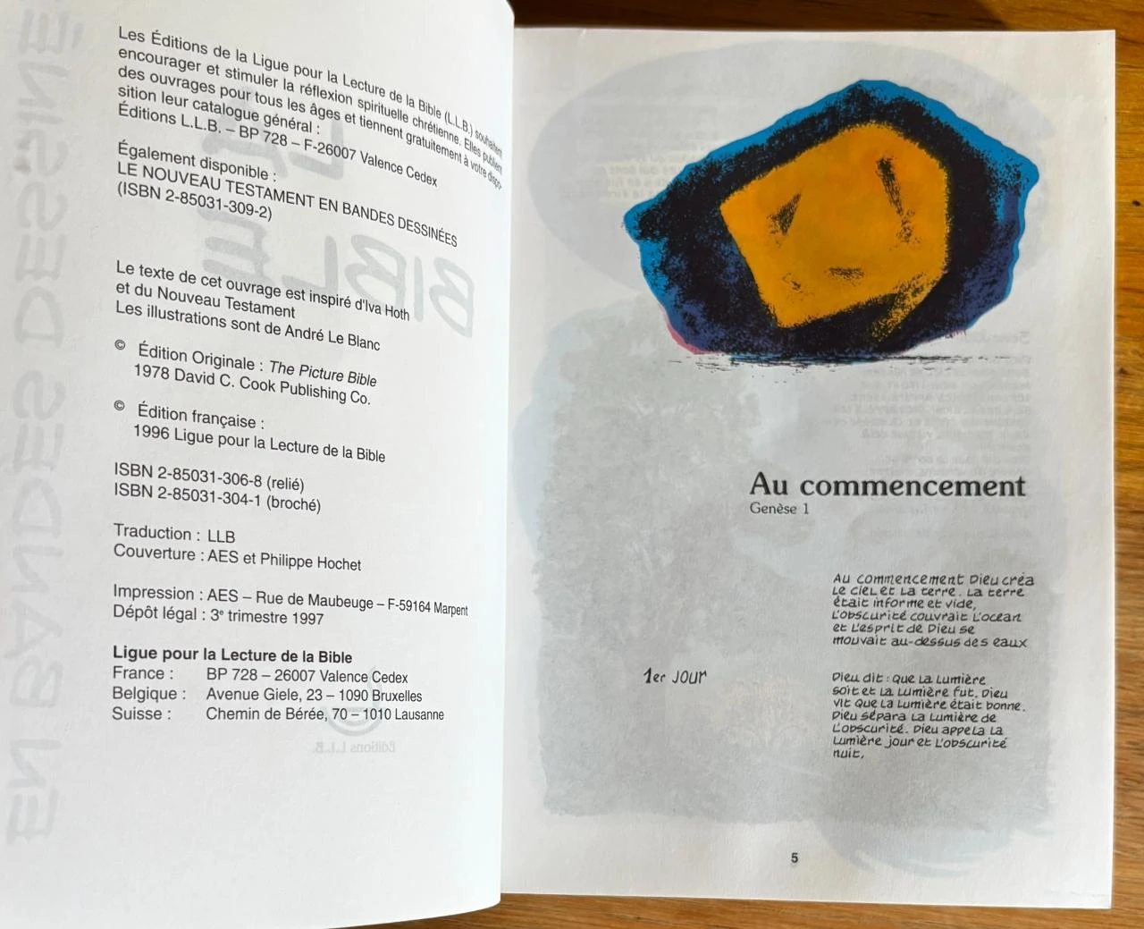 Iva Hoth's The Bible in Comics (Paperback) – photo 6